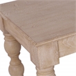 Casartis Living French Country Solid Wood Desk in Rustic Natural