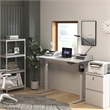 Kowo 2-Drawer Engineered Wood/Metal File Cabinet with Lock in White