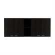 Luther 2-Piece Kitchen Set in Black Wengue Engineered Wood