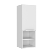 Oregon 2-Piece Bathroom Cabinet Set in White Engineered Wood