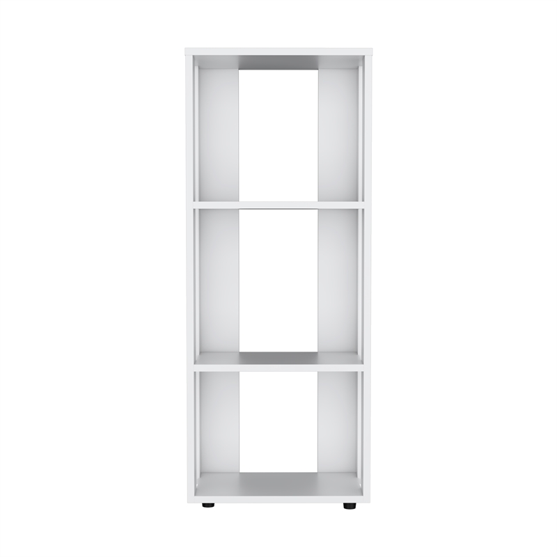 Laurier Office Library 3 Shelves White Engineered Wood