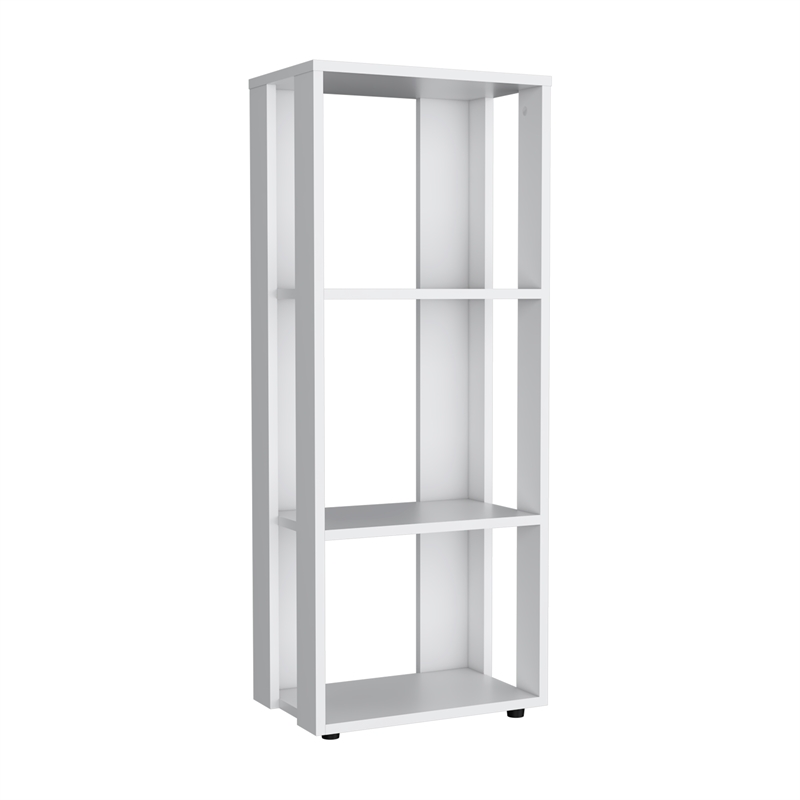 Laurier Office Library 3 Shelves White Engineered Wood