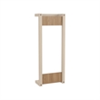 Ambia Wall Tower Rack Light Oak Engineered Wood