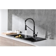 Elegant Kitchen and Bath Yara Brass Kitchen Faucet in Matte Black