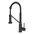 Elegant Kitchen and Bath Yara Brass Kitchen Faucet in Matte Black