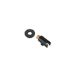 Elegant Kitchen and Bath George Brass Shower Faucet System in Matte Black