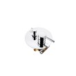 Elegant Kitchen and Bath George Brass Shower Faucet System in Chrome