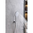 Elegant Kitchen and Bath George Brass Shower Faucet System in Chrome