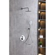 Elegant Kitchen and Bath George Brass Shower Faucet System in Chrome