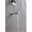 Elegant Kitchen and Bath Petar Brass Shower Faucet System in Chrome