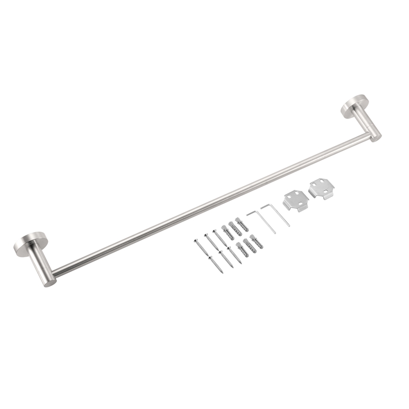 Elegant Kitchen and Bath Alma 2-Pc Stainless Steel Hardware Set in Nickel
