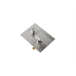 Elegant Kitchen and Bath Petar Brass Shower Faucet System in Nickel