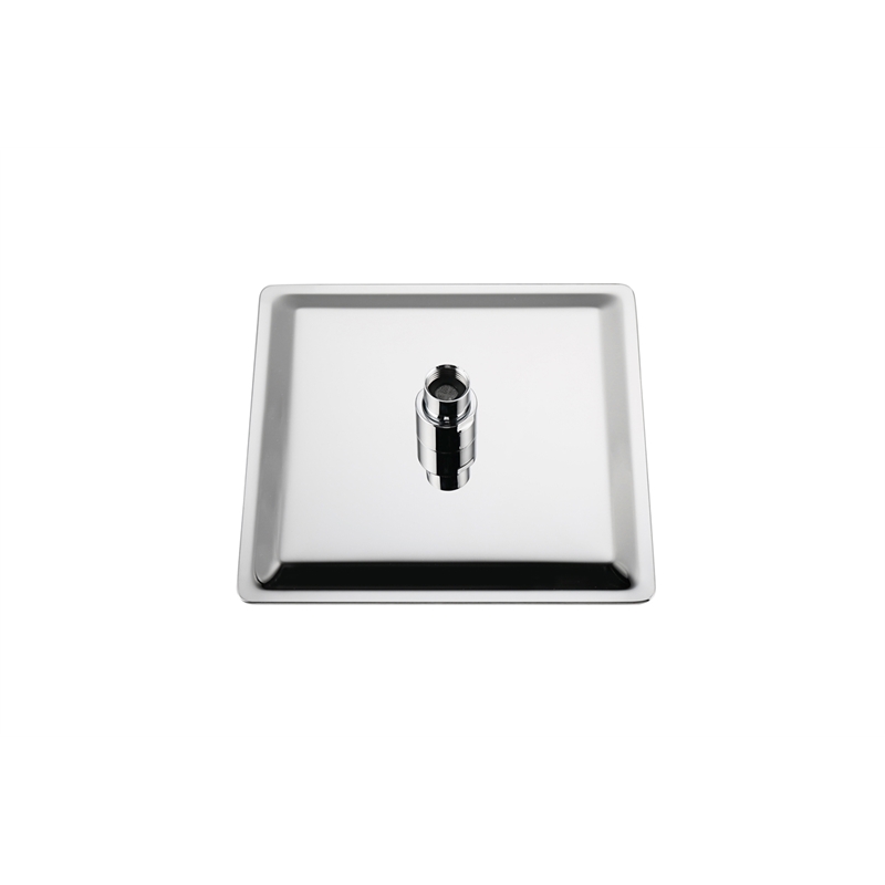 Elegant Kitchen and Bath Petar Brass Shower Faucet System in Chrome/White