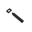 Elegant Kitchen and Bath Petar Brass Shower Faucet System in Matte Black