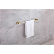 Elegant Kitchen and Bath Isla 3-Pc Stainless Steel Hardware Set in Brushed Gold
