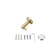 Elegant Kitchen and Bath Freya 3-Pc Stainless Steel Hardware Set in Gold