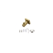 Elegant Kitchen and Bath Isla 3-Pc Stainless Steel Hardware Set in Gold