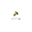 Elegant Kitchen and Bath Isla 4-Pc Stainless Steel Hardware Set in Gold