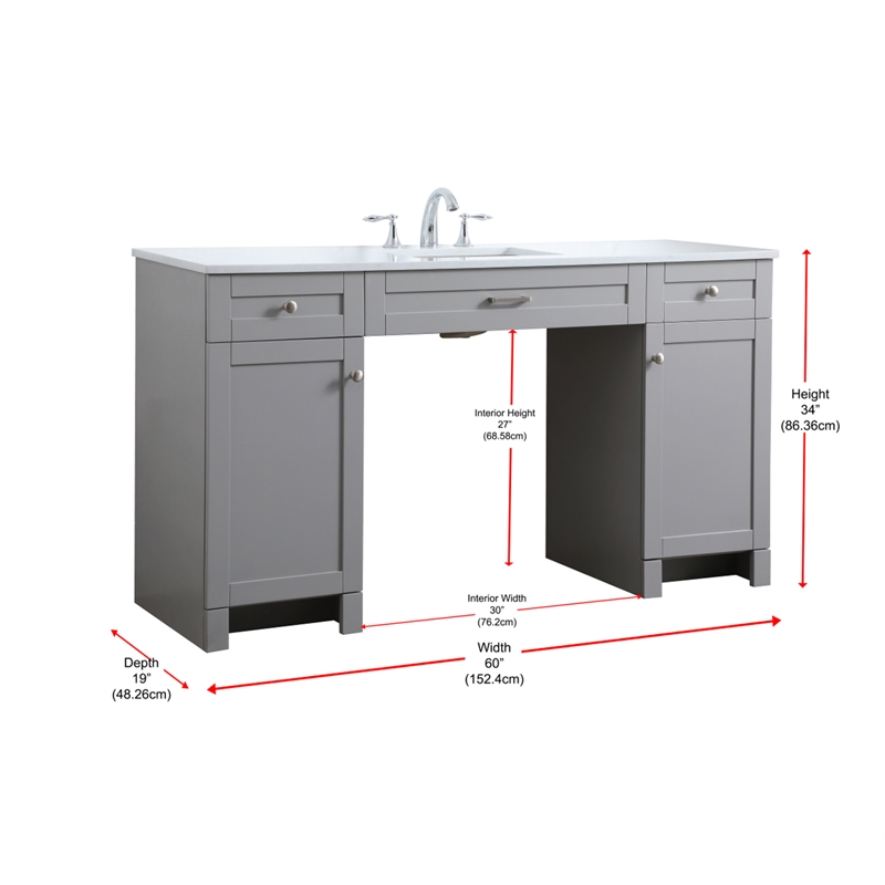 Elegant Kitchen and Bath Cooper 60