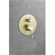 Elegant Kitchen and Bath George Brass Shower Faucet System in Brushed Gold
