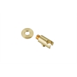 Elegant Kitchen and Bath George Brass Shower Faucet System in Brushed Gold