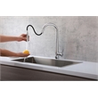 Elegant Kitchen and Bath Lucas Stainless Steel Kitchen Faucet in Chrome