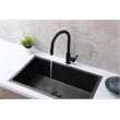 Elegant Kitchen and Bath Jack Stainless Steel Kitchen Faucet in Matte Black