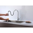 Elegant Kitchen and Bath Jack Stainless Steel Kitchen Faucet in Chrome