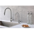 Elegant Kitchen and Bath Rian Stainless Steel Cold Water Dispenser in Nickel