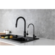 Elegant Kitchen and Bath Rian Stainless Steel Cold Water Dispenser in Black