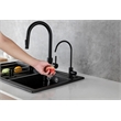 Elegant Kitchen and Bath Rian Stainless Steel Cold Water Dispenser in Black