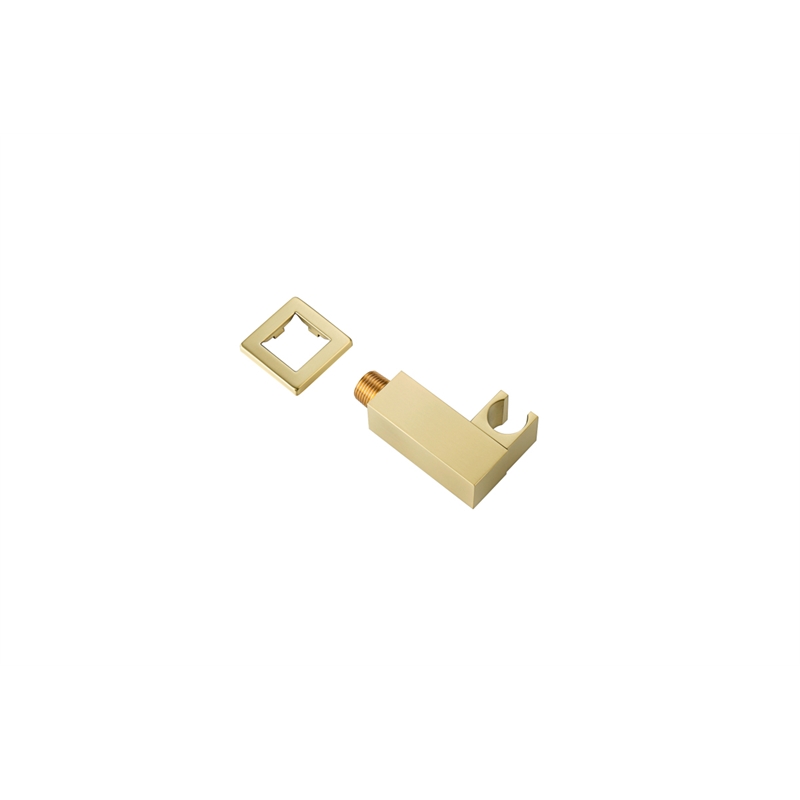 Elegant Kitchen and Bath Petar Brass Shower Faucet System in Gold