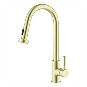 Elegant Kitchen and Bath Sem Stainless Steel Kitchen Faucet in Brushed Gold