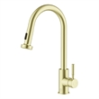 Elegant Kitchen and Bath Sem Stainless Steel Kitchen Faucet in Brushed Gold