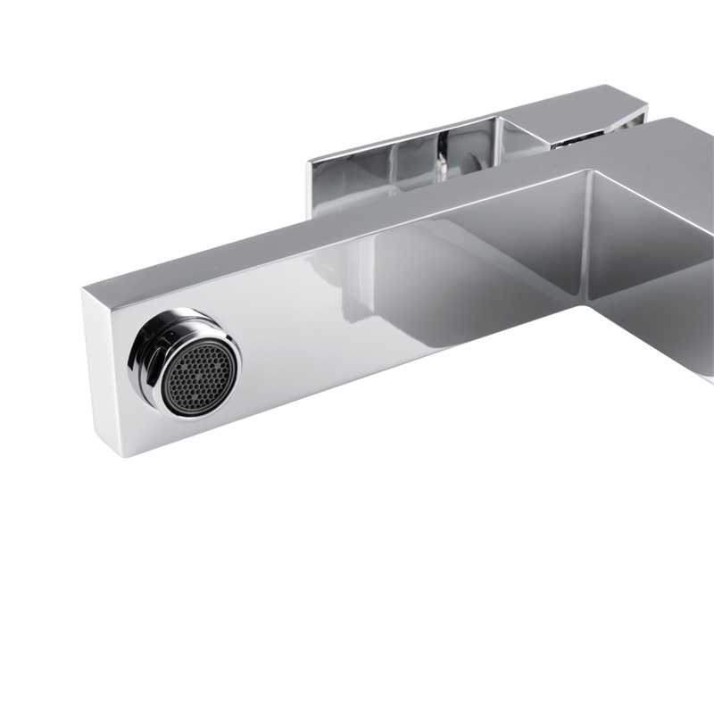 Elegant Kitchen and Bath Jakob Stainless Steel Bathroom Faucet in Chrome