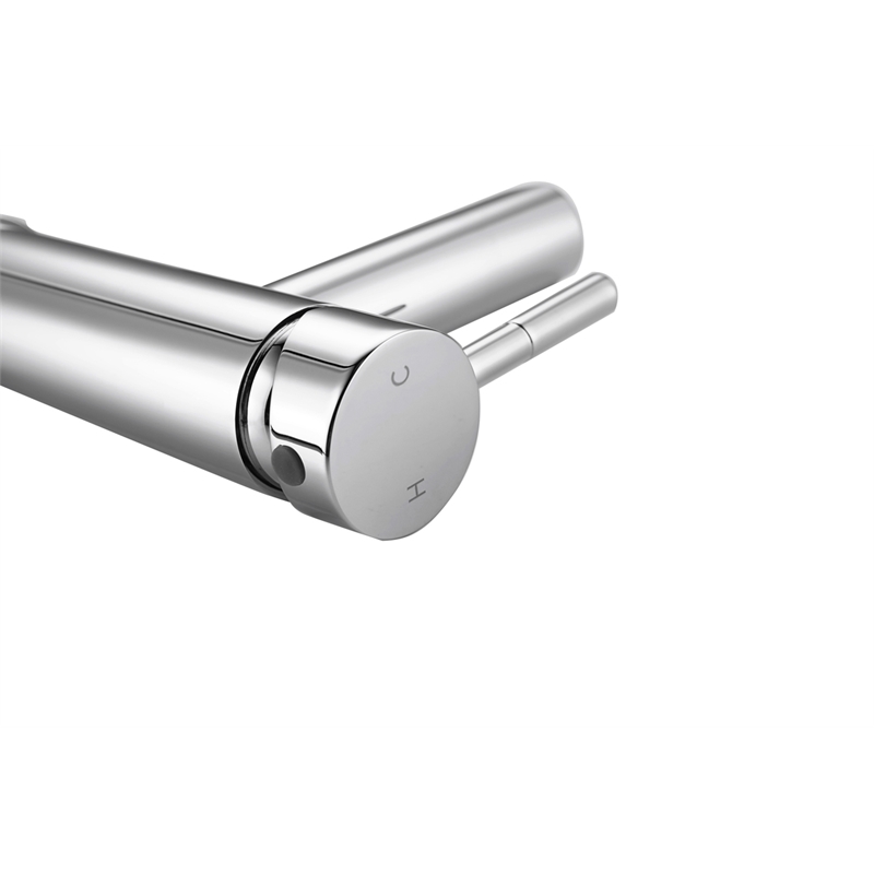 Elegant Kitchen and Bath Mia Stainless Steel Bathroom Faucet in Chrome