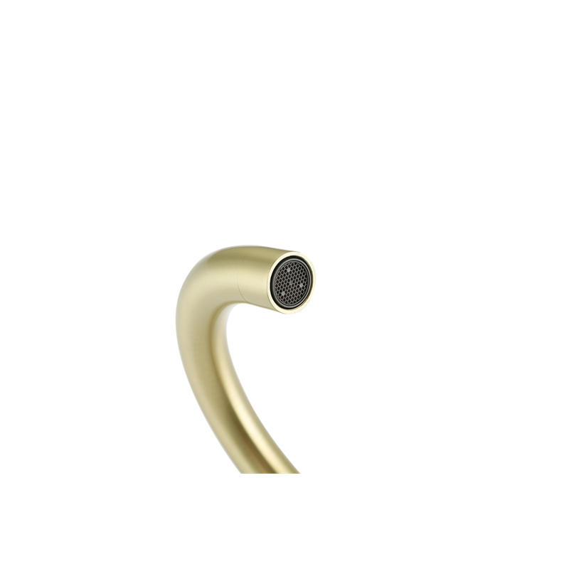 Elegant Kitchen and Bath Louis Stainless Steel Bathroom Faucet in Brushed Gold