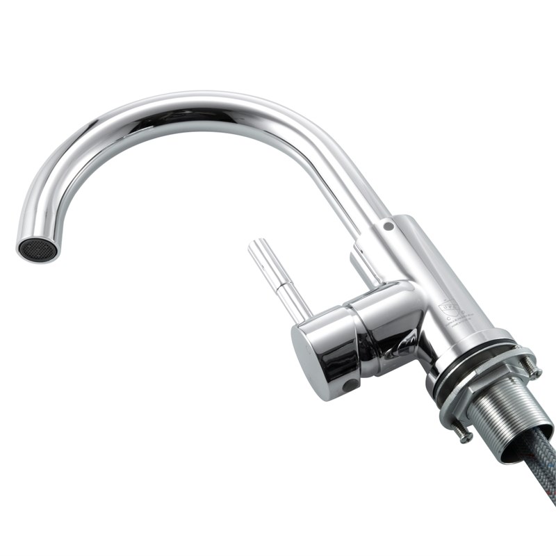 Elegant Kitchen and Bath Louis Stainless Steel Bathroom Faucet in Chrome