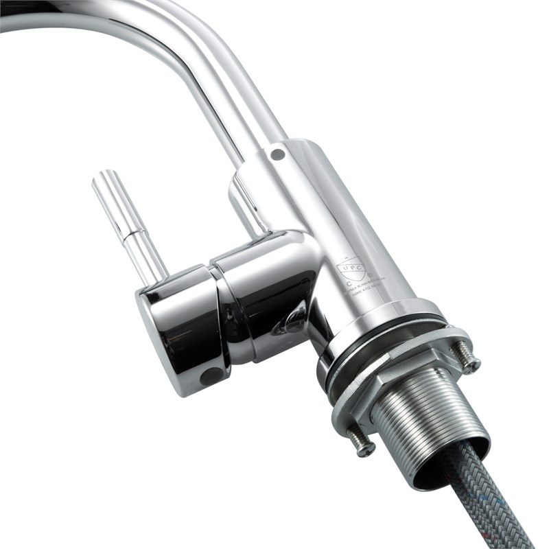 Elegant Kitchen and Bath Louis Stainless Steel Bathroom Faucet in Chrome