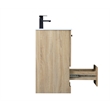 Elegant Kitchen And Bath 18 Inch Single Bathroom Vanity In Mango Wood