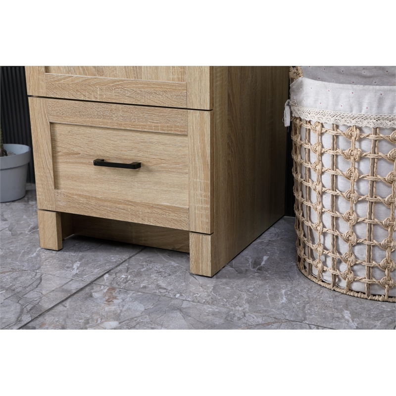 Elegant Kitchen And Bath 18 Inch Single Bathroom Vanity In Mango Wood