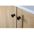 Elegant Kitchen And Bath 42 Inch Single Bathroom Vanity In Mango Wood
