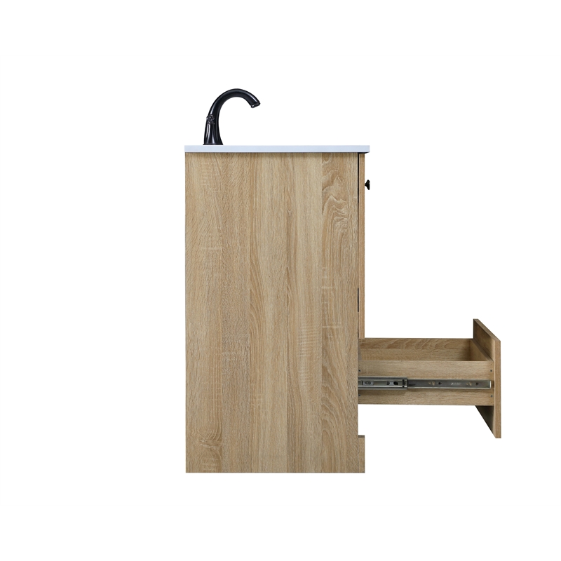 Elegant Kitchen And Bath 42 Inch Single Bathroom Vanity In Mango Wood