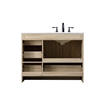 Elegant Kitchen And Bath 42 Inch Single Bathroom Vanity In Mango Wood