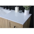 Elegant Kitchen And Bath 42 Inch Single Bathroom Vanity In Mango Wood