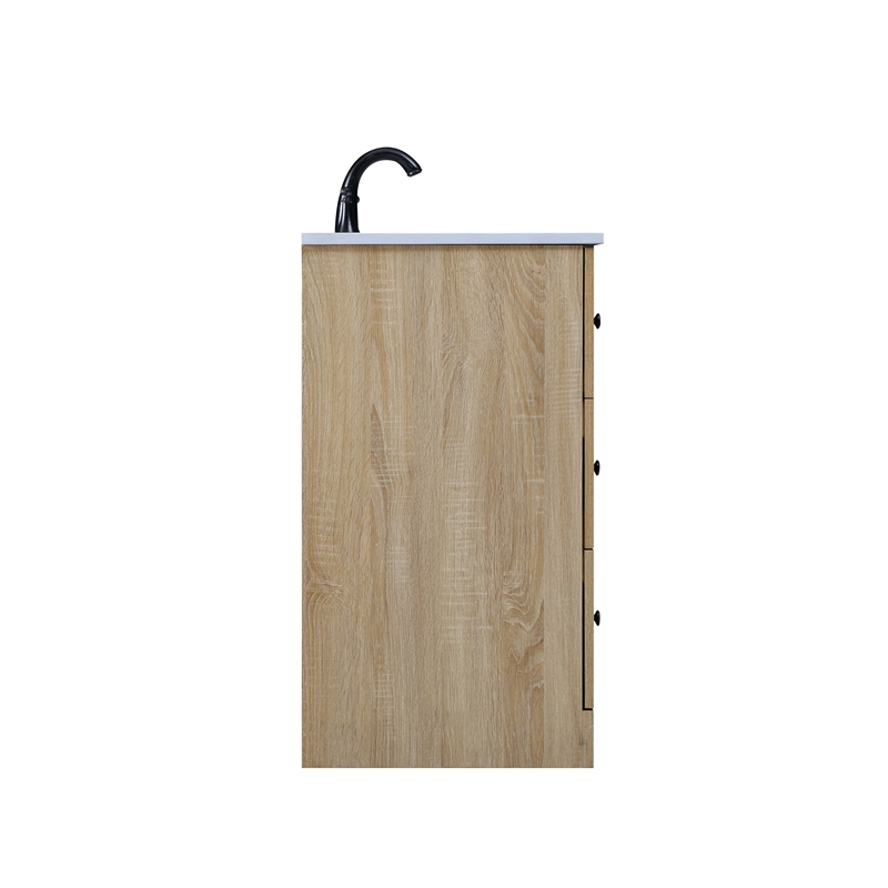 Elegant Kitchen And Bath 48 Inch Single Bathroom Vanity In Mango Wood