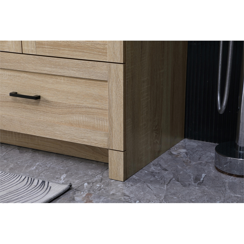 Elegant Kitchen And Bath 72 Inch Double Bathroom Vanity In Mango Wood