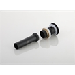 Elegant Kitchen And Bath Pop-Up Bathroom Sink Drain With Overflow In Matte Black