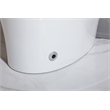 Elegant Kitchen And Bath Smart Round Bidet Toilet In Glossy White