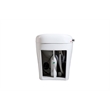 Elegant Kitchen And Bath Smart Round Bidet Toilet In Glossy White